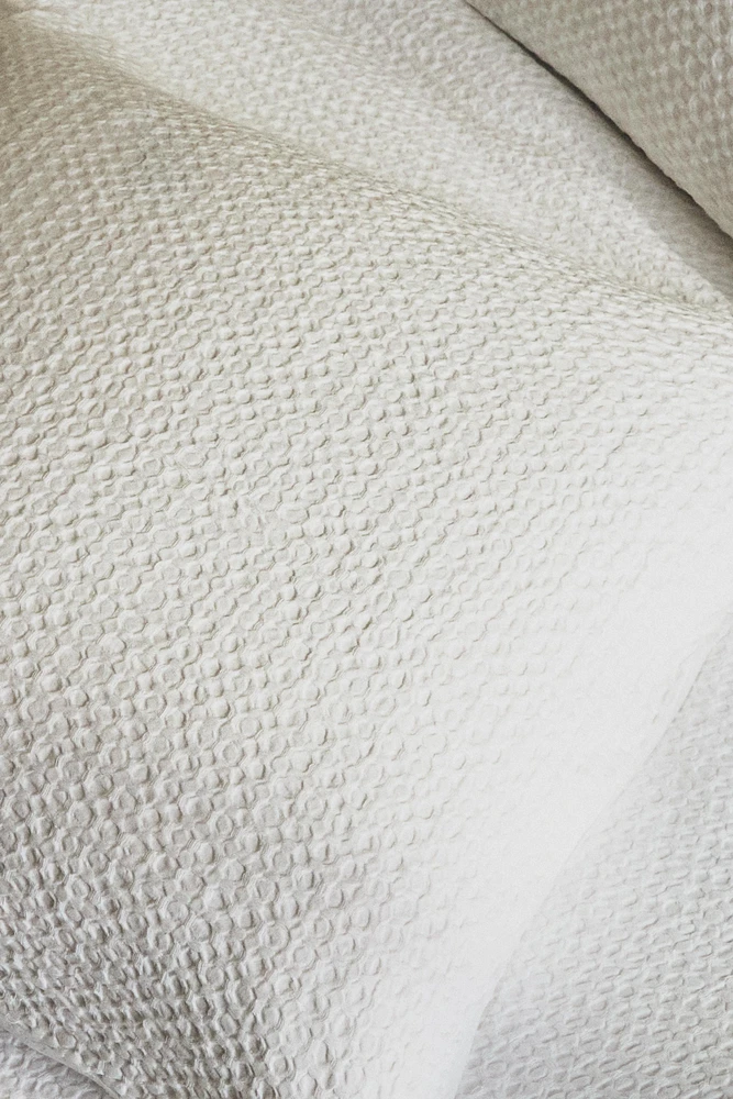 TAIE D’OREILLER GAUFRÉE