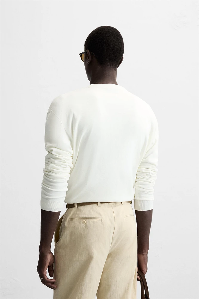 PULL BASIQUE EN MÉLANGE DE VISCOSE