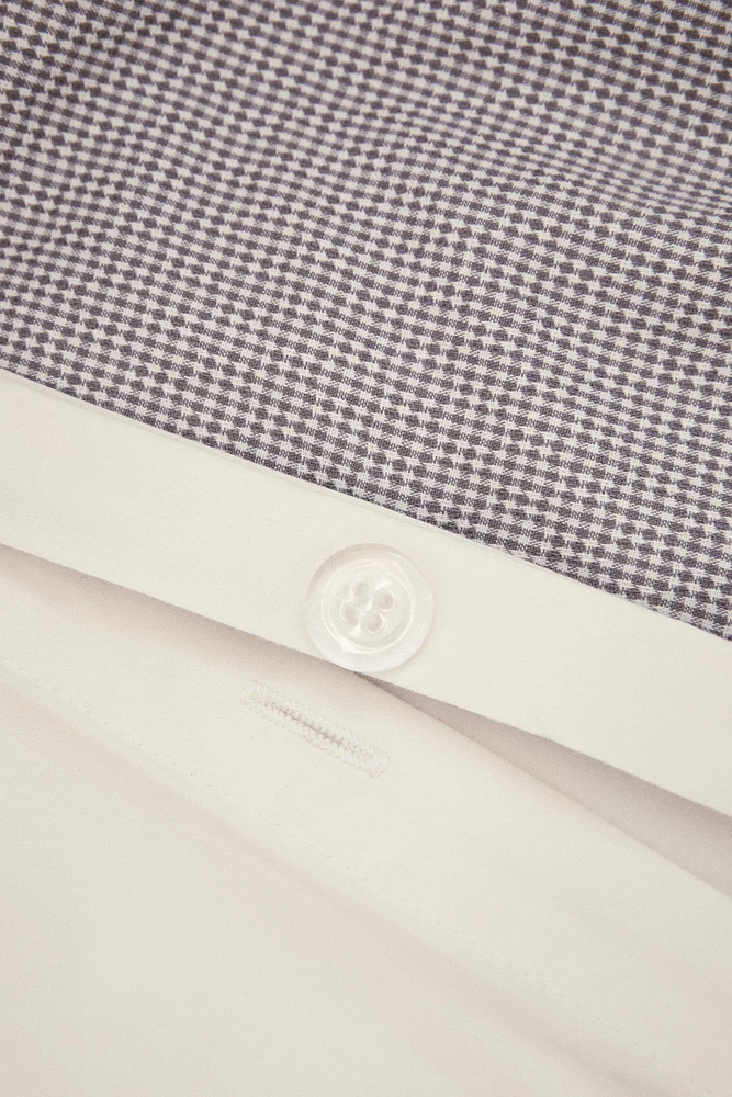 CHILDREN’S PLAID DUVET COVER