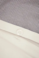 CHILDREN’S PLAID DUVET COVER