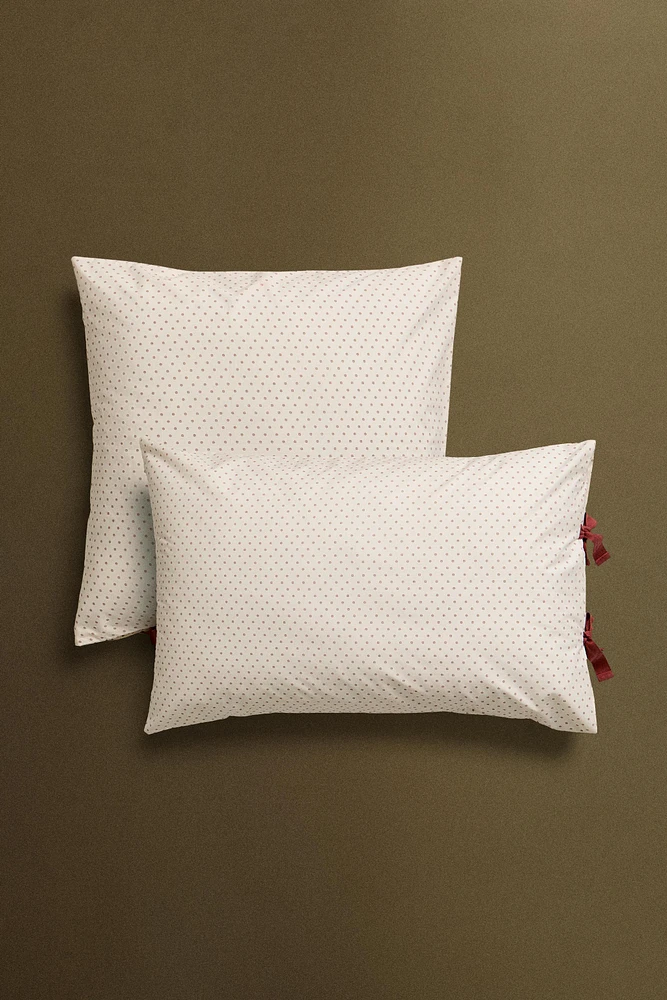 TAIE D’OREILLER ENFANT MINI-FLEUR
