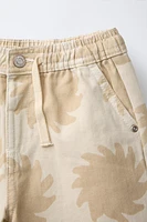 SUN PRINT SHORTS
