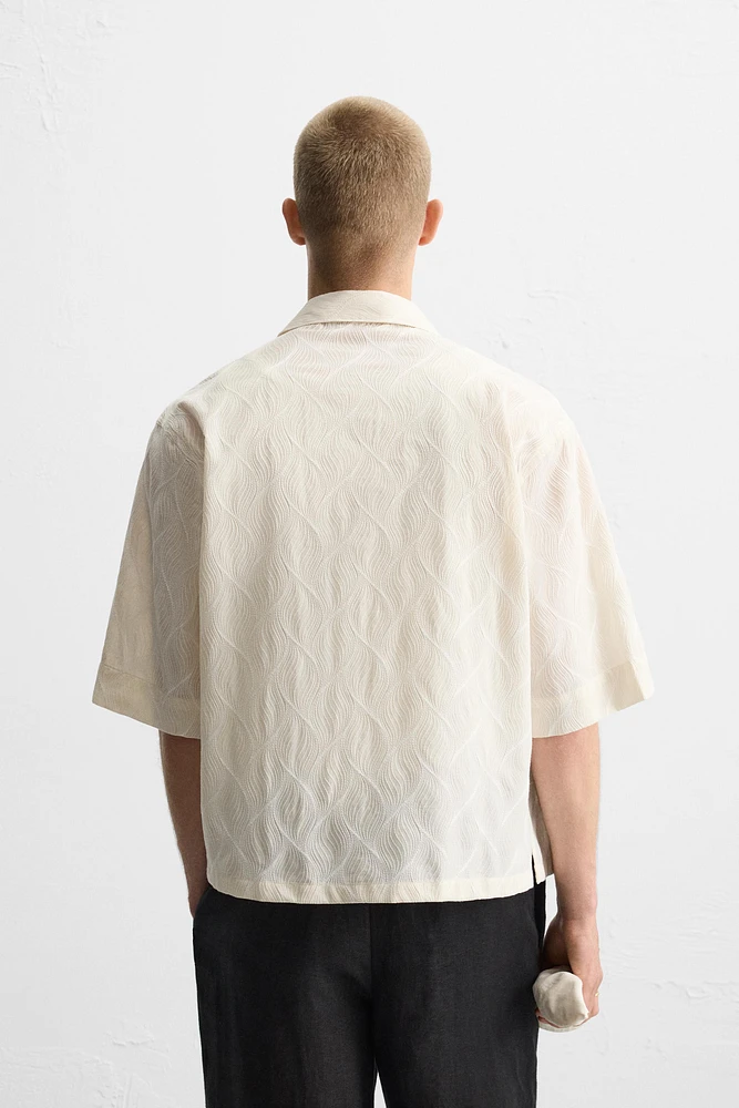 CHEMISE BRODERIE VAGUES