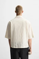 CHEMISE BRODERIE VAGUES