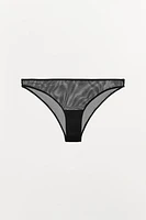 MESH PANTIES