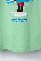 PAUL FRANK ® SURF EMBOSSED T-SHIRT