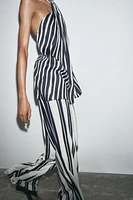 ZW COLLECTION STRIPE HALTER TOP