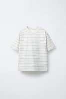 TWO-PACK OF PLAIN AND STRIPED T-SHIRTS