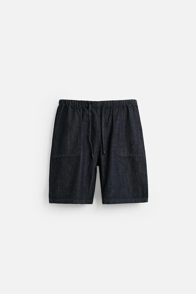 BERMUDA DENIM RELAXED FIT