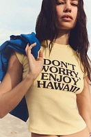 T-SHIRT À INSCRIPTION