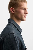 VESTE EN DENIM À POCHES