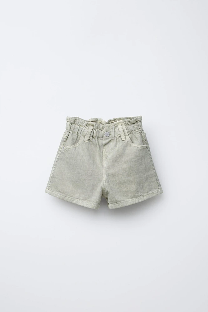 COMFORT TWILL PAPERBAG SHORTS