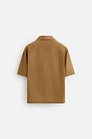TEXTURED RELAXED FIT SHIRT