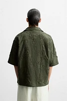 CHEMISE RELIEF FLORAL