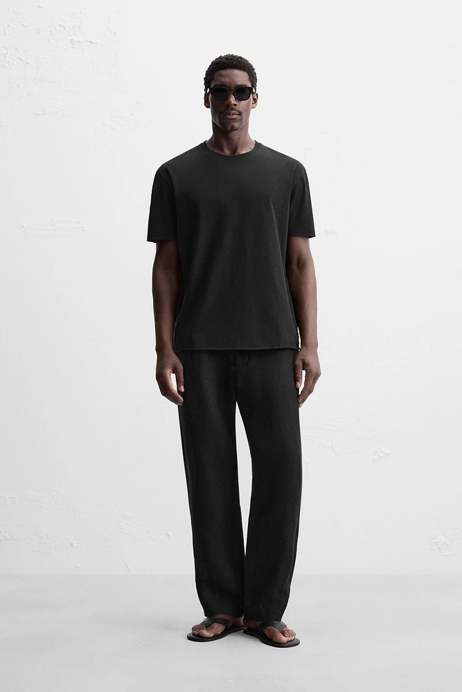 IRREGULAR HEM T-SHIRT