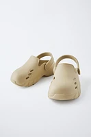 RUBBER CLOGS