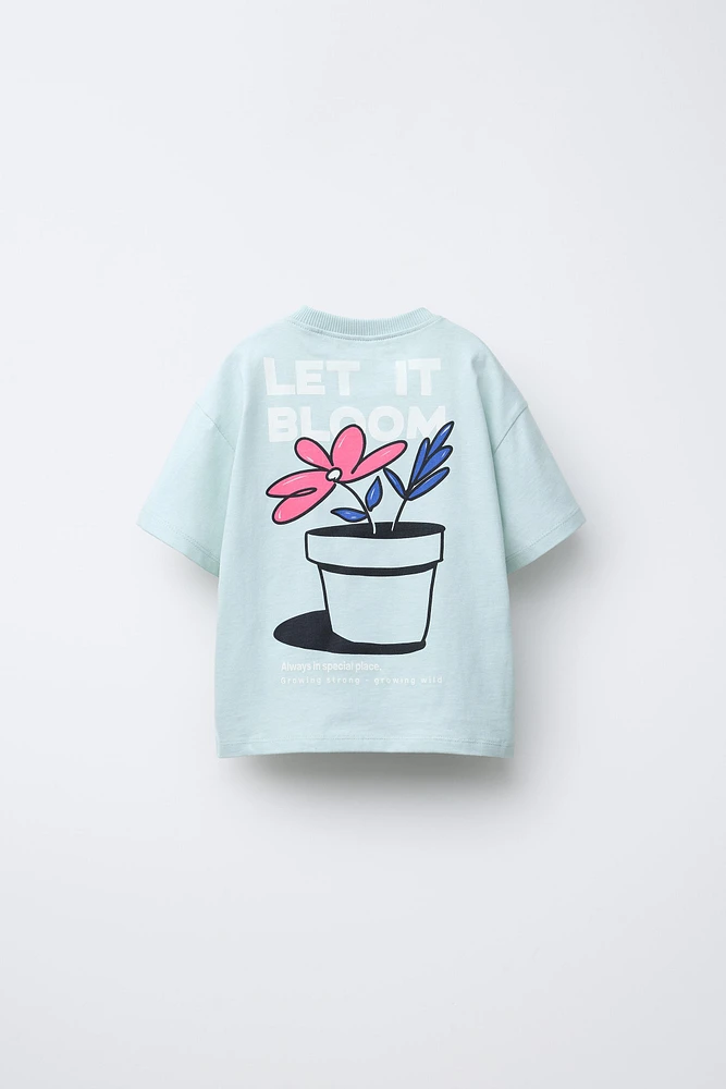 T-SHIRT À FLEURS