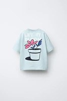 T-SHIRT À FLEURS