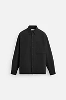RELAXED FIT SEERSUCKER SHIRT