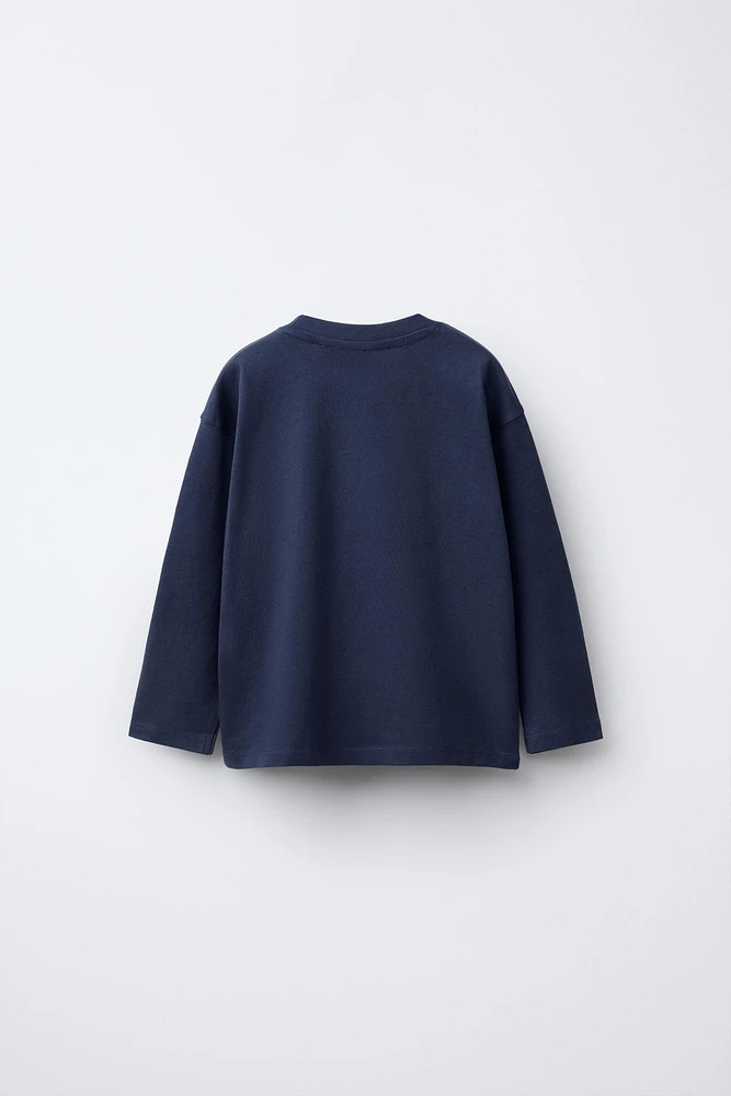 PLAIN POCKET T-SHIRT