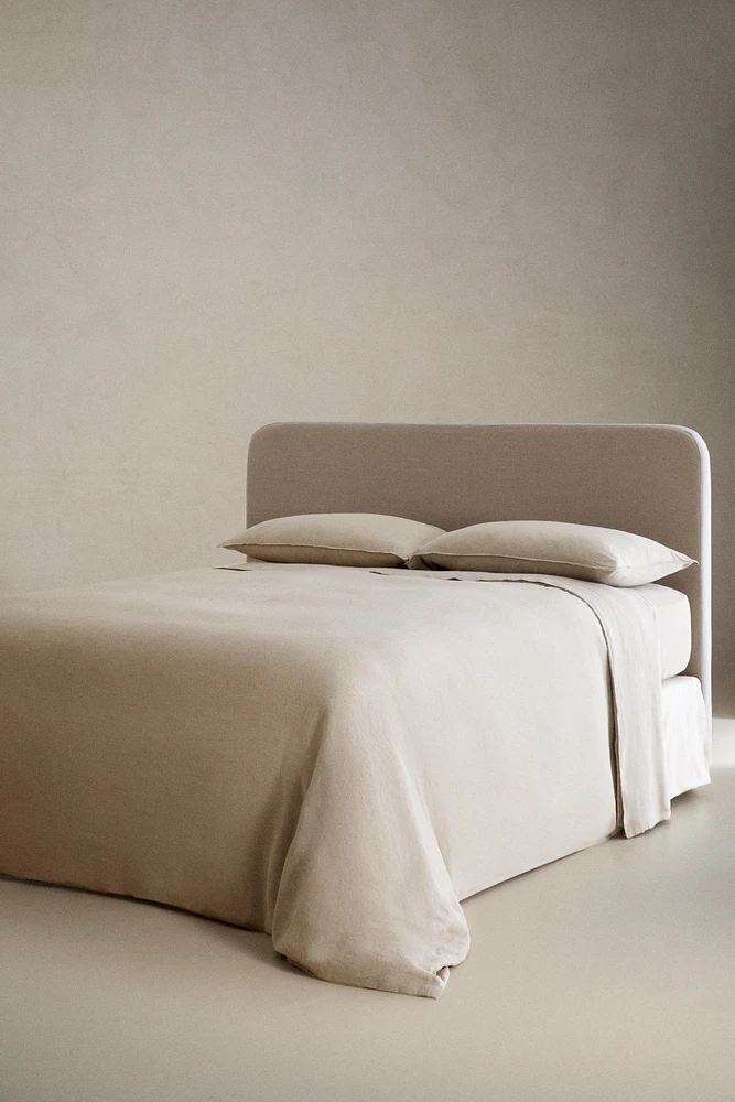 LINEN FITTED SHEET | 11.8" THICK