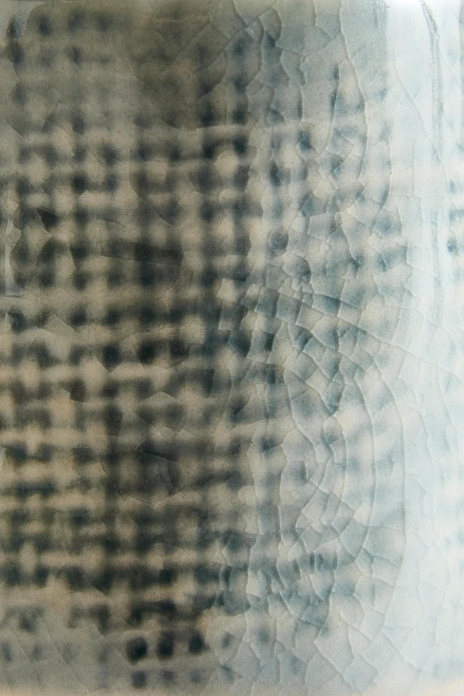 CHECK CERAMIC TUMBLER