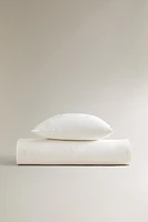 COUVRE-LIT LIN BRODERIE