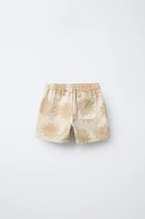 SUN PRINT SHORTS