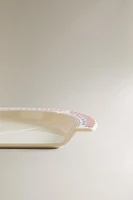 LOT ASSIETTES ENFANT PORTION PIZZA (LOT DE 4)