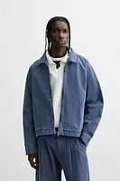 WASHED CANVAS JACKET