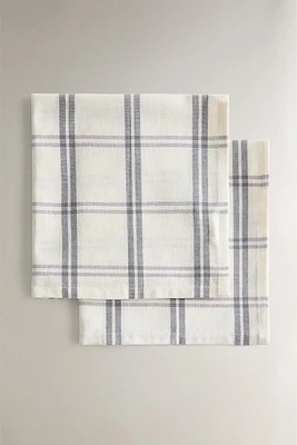CHECK COTTON NAPKINS
