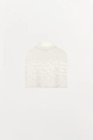 KNIT CAPE