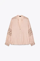EMBROIDERED BLOUSE