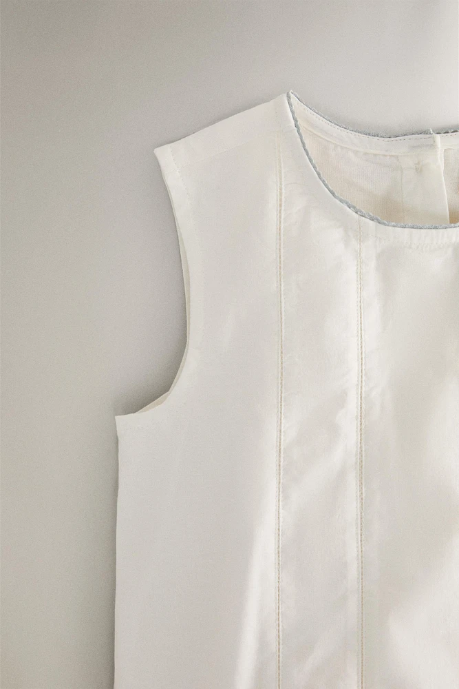 CHILDREN'S OPENWORK OVERALLS