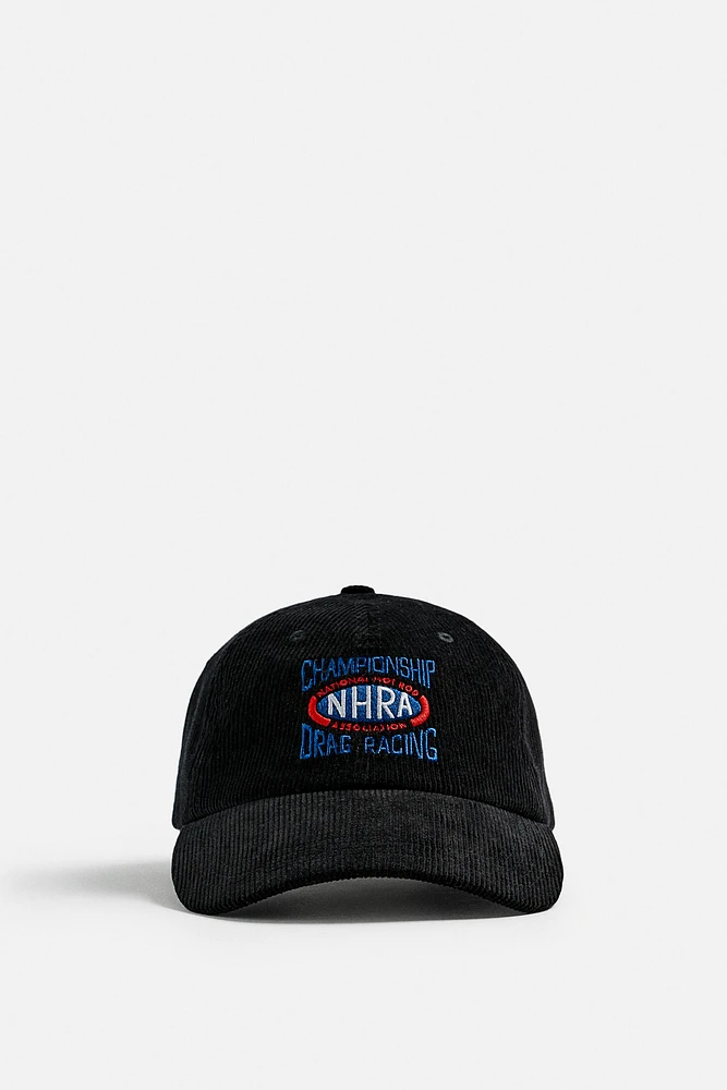 CORDUROY DRAG RACING PATCH CAP ©