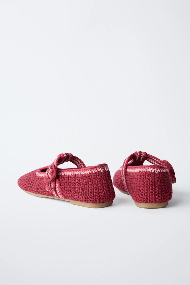 BALLERINES EN T CROCHET