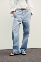 TIE-WAIST CHINO PANTS