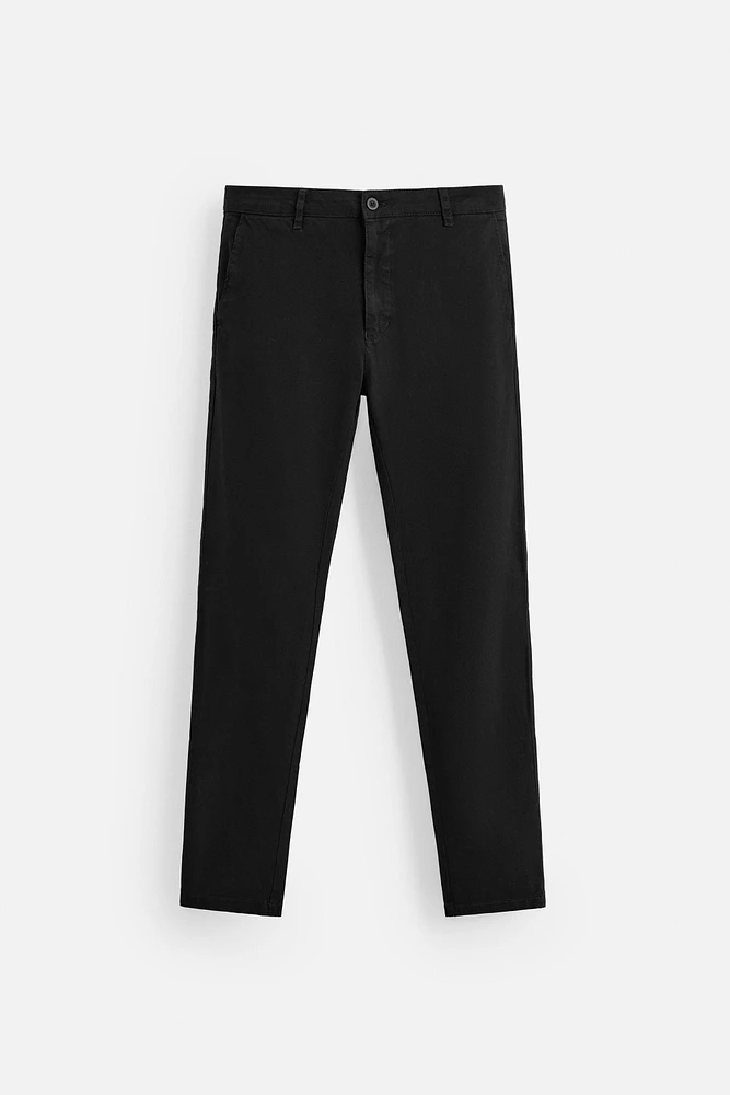SKINNY CHINO PANTS