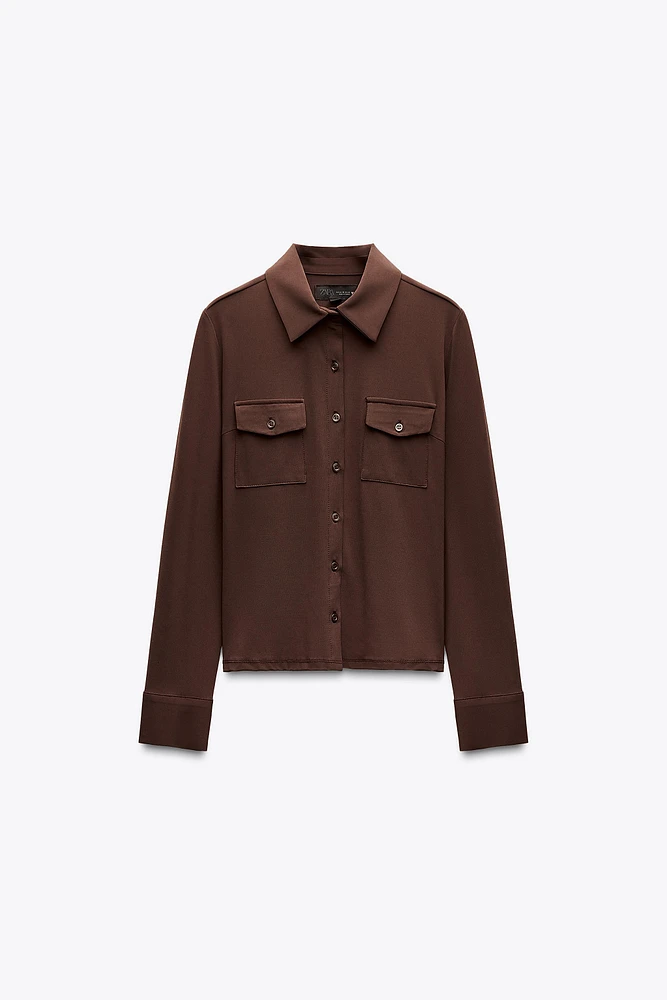 CHEMISE À POCHES