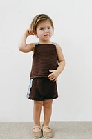 DAISY KNIT SHORTS