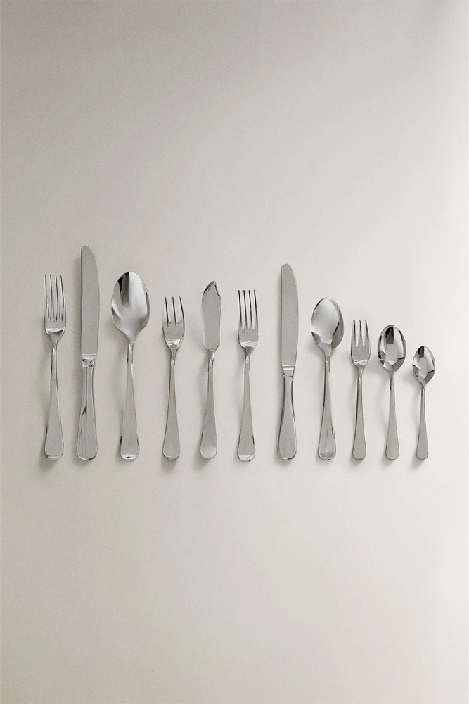 SILVER STEEL DESSERT FORK