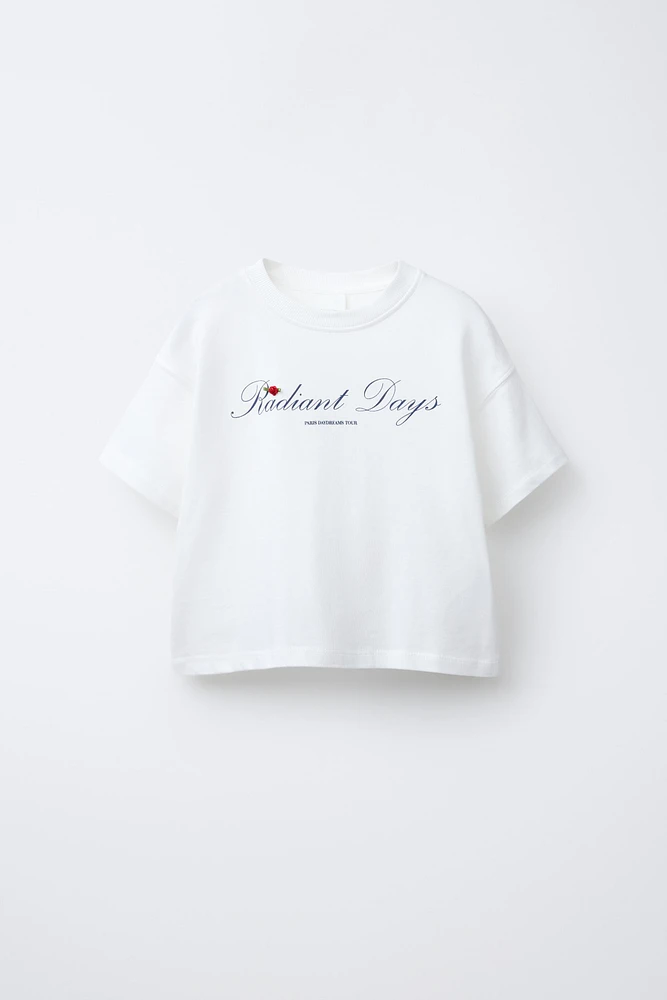 HEAVY TEXT T-SHIRT