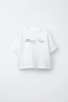 HEAVY TEXT T-SHIRT