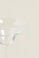VERRE À PIED VERRE NON RECYCLABLE COCKTAIL