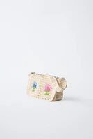 SAC BANDOULIÈRE CROCHET FLEURS