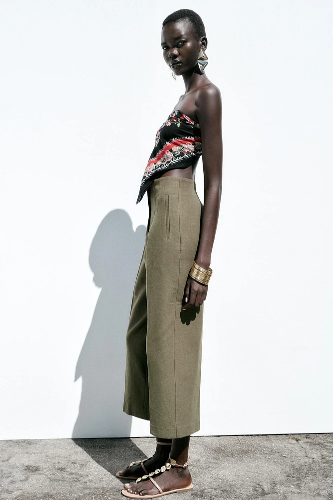 PANTALON DROIT RUSTIQUE