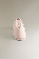 CHILDREN’S TECHNICAL FABRIC MULE SLIPPERS