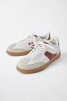 CONTRAST SNEAKERS