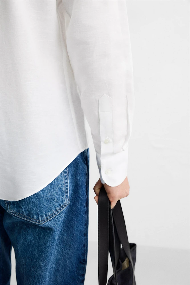 COTTON - LINEN SHIRT