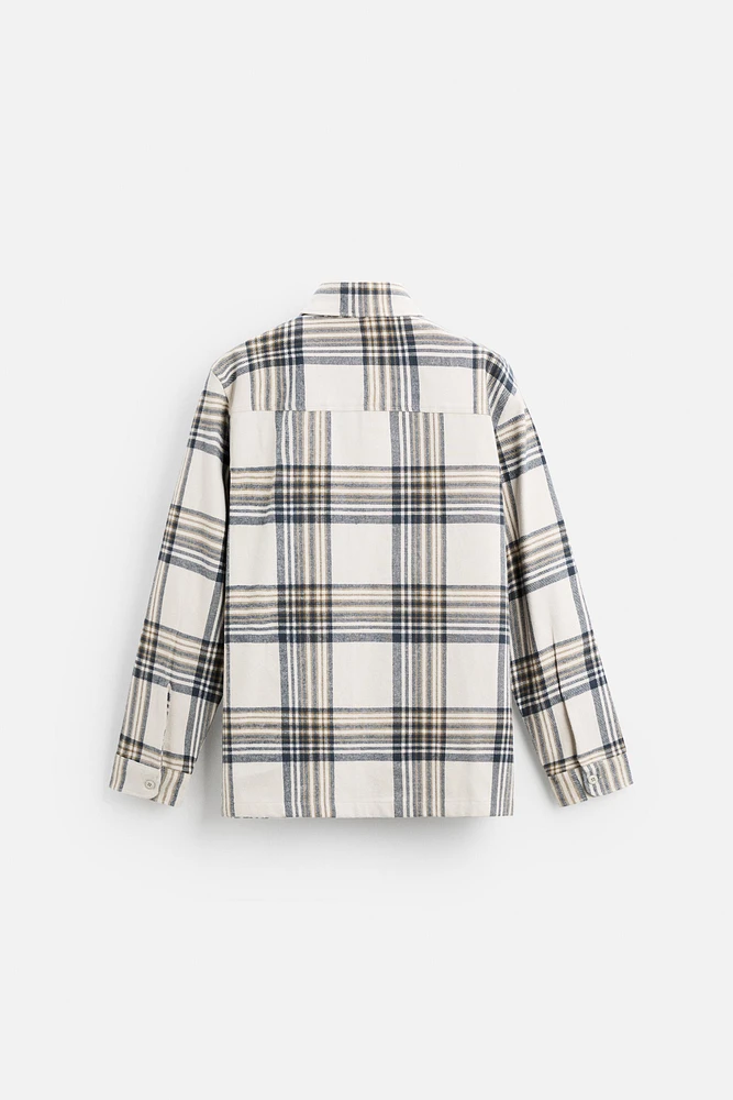 PLAID FLANNEL SHIRT